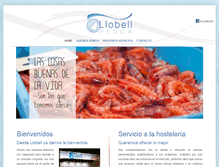 Tablet Screenshot of llobellpesca.com